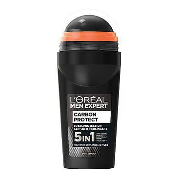 L'Oréal Paris Men Expert Carbon Protect Total Protection 48H Anti-Perspirant Deodorant Roll-On 100 MLT