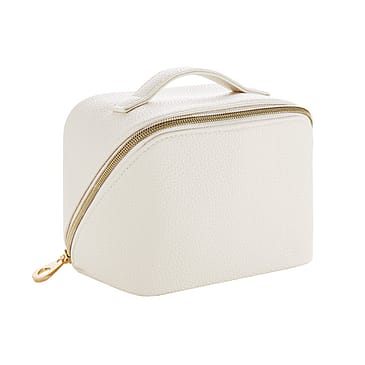 KICKS Beauty Small Beauty Bag White