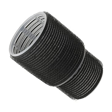 KICKS Beauty Hair Rollers 8 pcs Black