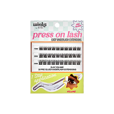 Ardell Winks Pre-Glued Press On Underlash Extensions Slay Volume