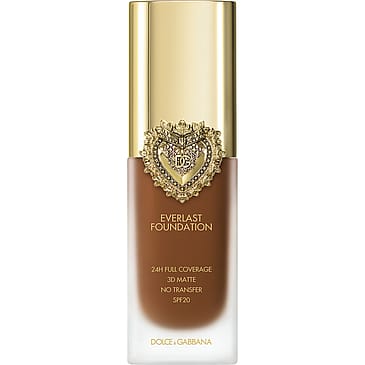 Dolce & Gabbana Everlast Foundation 24H Full Coverage 3D Matte No Transfer SPF20 35W Deep