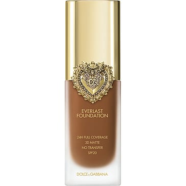 Dolce & Gabbana Everlast Foundation 24H Full Coverage 3D Matte No Transfer SPF20 32W Medium Deep