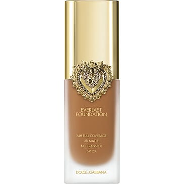 Dolce & Gabbana Everlast Foundation 24H Full Coverage 3D Matte No Transfer SPF20 27N Medium Deep