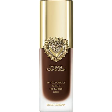 Dolce & Gabbana Everlast Foundation 24H Full Coverage 3D Matte No Transfer SPF20 40C Deep