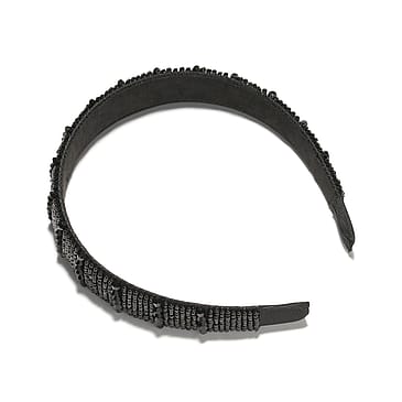 KICKS Beauty Diadem Black Stone Embroidery