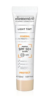 elementrē Mineral Sun Protection SPF50+ 50 ml Light