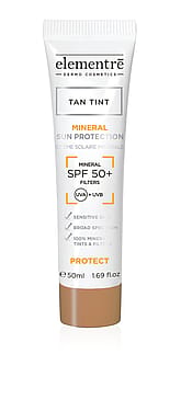 elementrē Mineral Sun Protection SPF50+ 50 ml Tan