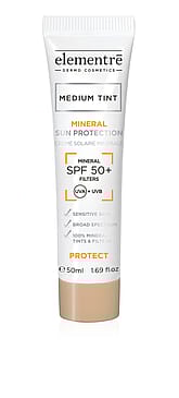 elementrē Mineral Sun Protection SPF50+ 50 ml Medium