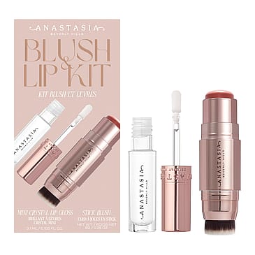 Anastasia Beverly Hills Stick Blush & Mini Lipgloss Kit Gift Box