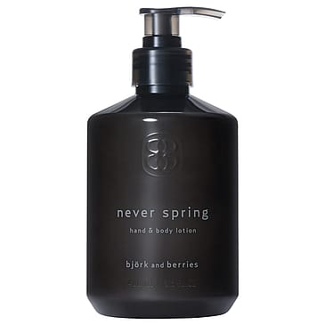 Björk and Berries Never Spring Hand & Body Lotion 400 ml