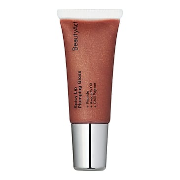 BeautyAct Spicy Lip Plumping Gloss Mocca Spice Glitter