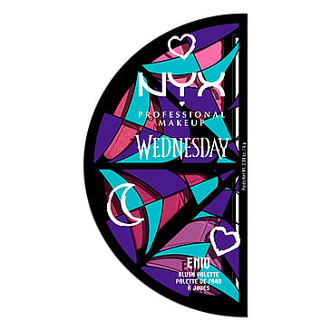 NYX PROFESSIONAL MAKEUP Wednesday Stained Glass Blush Palette