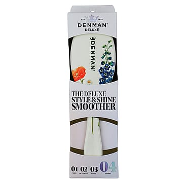 Denman D81M The Deluxe Style & Shine Smoother Floral Fantasies