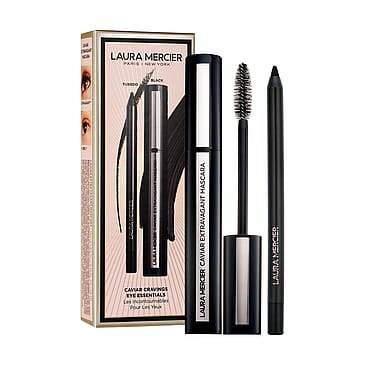 Laura Mercier Holiday Set Caviar Cravings Eye Essentials Gift Box