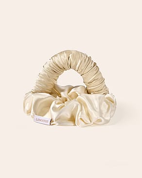 Lenoites BlowoutTie® in Mulberry Silk – Mini Champagne/Golden Sand