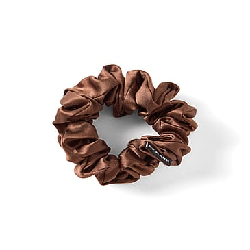 ByBarb Silk Scrunchie Brown