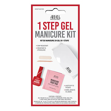 Ardell 1 Step Gel Polish Manicure Kit Venetian Red