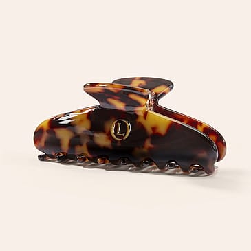 Lenoites Eco-Friendly Claw Clip Medium Bronze Leopard