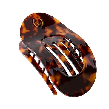 Lenoites Eco-Friendly Flat Hair Clip Bronze Leopard