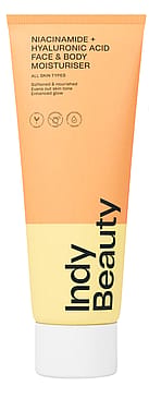 Indy Beauty Niacinamide & Hyaluronic Acid Face & Body Moisturiser 200 ml