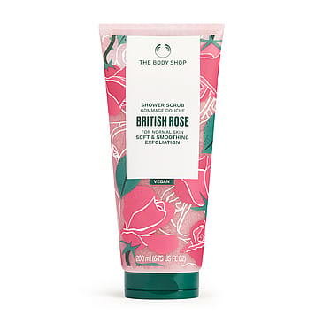 THE BODY SHOP British Rose Shower Scrub 200 ml
