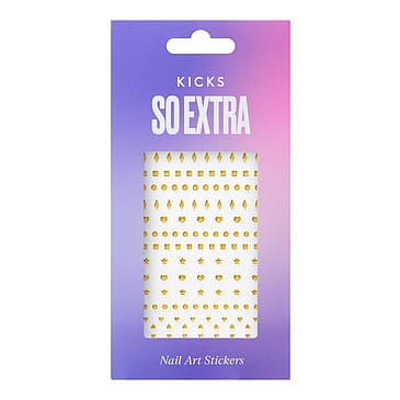KICKS Beauty Nail Art Stickers Gold Dot Gold