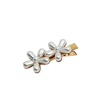 PIPOL'S BAZAAR Calista Hair Pin Small White PIPOL'S BAZAAR Calista Hair Pin Small White
