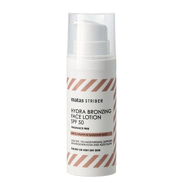 Matas Striber Hydra Bronzing Face Lotion SPF50 Fragrance Free