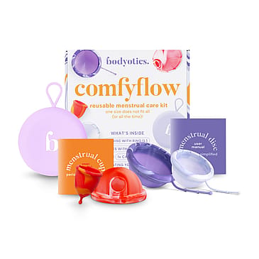 Bodyotics ComfyFlow Reusable Period Care Set 4 pcs