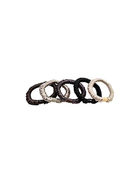 PIPOL'S BAZAAR Ruffle Satin Elastic Dark Mix 5 pcs
