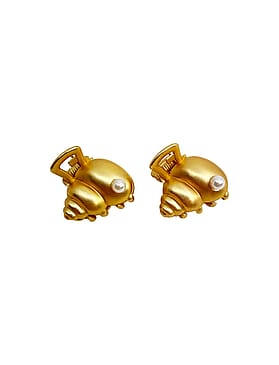 PIPOL'S BAZAAR Circle Shell Gold 2 pcs
