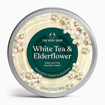 THE BODY SHOP White Tea & Elderflower Body Butter 200 ml