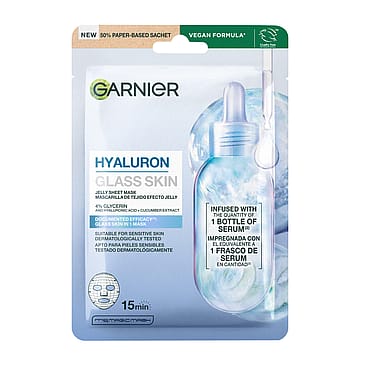 Garnier Hyaluron Glass Skin Jelly Kangasnaamio 27 g