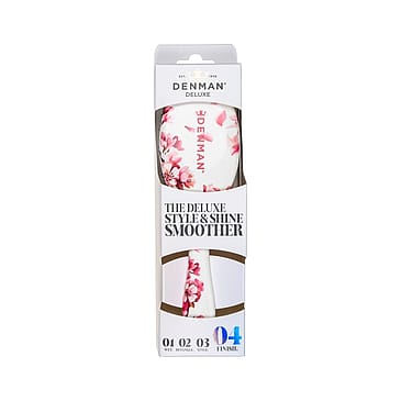 Denman Deluxe D81M Medium Style & Shine Brush Cherry Blossom
