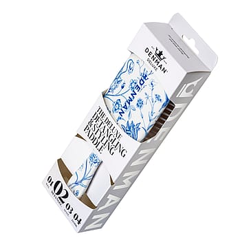 Denman Deluxe D38 Power Paddle Brush Blue Belle