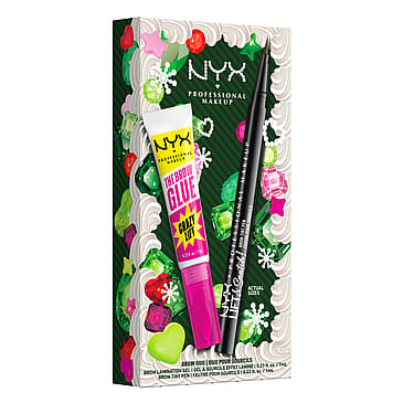 NYX PROFESSIONAL MAKEUP Brow Duo Ash Brown Gift Set