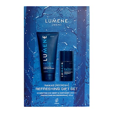 Lumene Bestsellers Men Raikas Refreshing Morning Gift Set