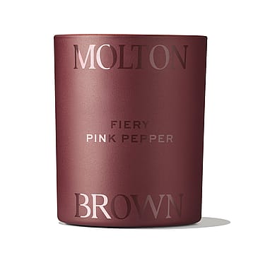 Molton Brown Fiery Pink Pepper Scented Candle Limited Edition Design Gift Set