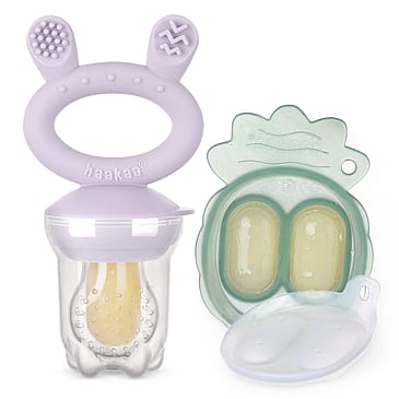 Haakaa Food Feeder + Mini frysebakke Lavender