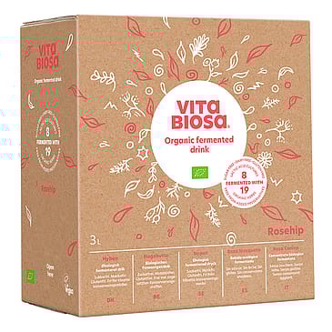 Vita Biosa Fermenteret Drik med Mælkesyrebakterier Hyben Ø 3 l