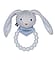 Knitted Bunny Light Blue