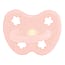 HEVEA Naturgummi sut powder pink ortodontisk str. 0-3 mdr. 1 stk