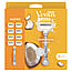 Gillette Comfortglide Coconut + Olay barberblade 8stk
