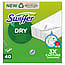Swiffer Sweeper Dry Pads Refiller 40 stk