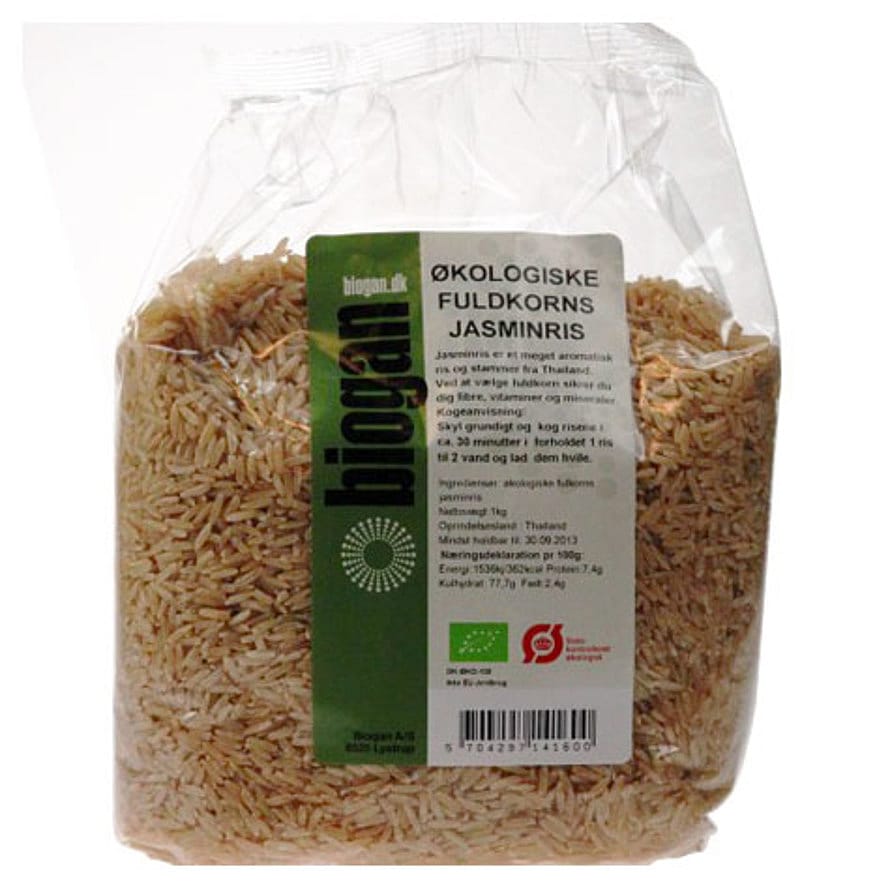 Biogan Jasminris fuldkorn Ø 1 kg