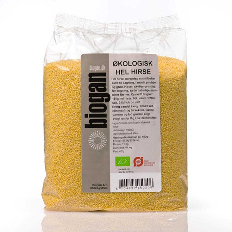 Biogan Hel hirse afskallede Ø 1 kg