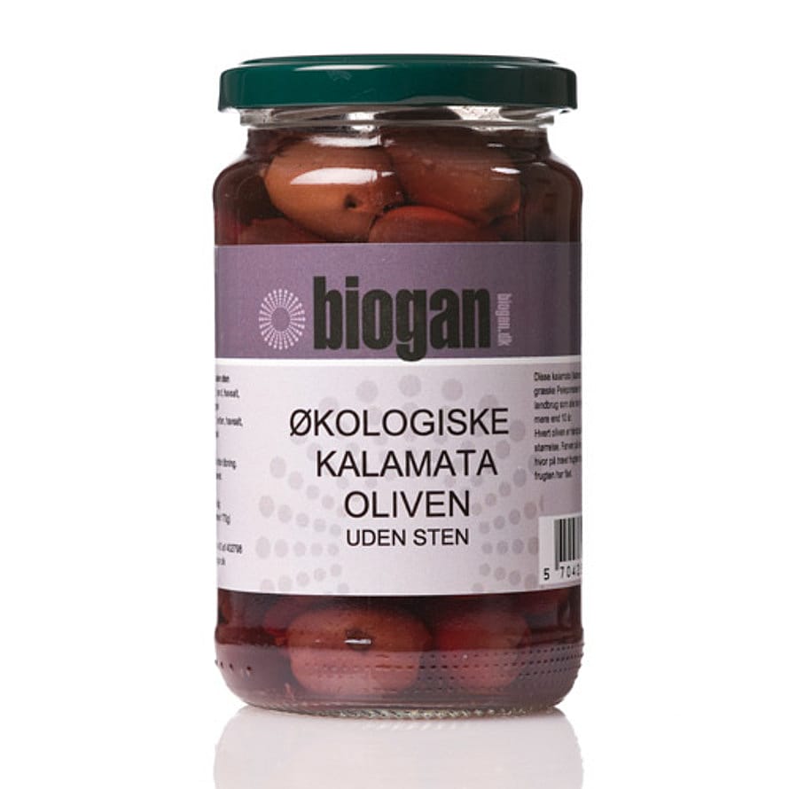 Biogan Oliven kalamata u. sten Ø 315 g