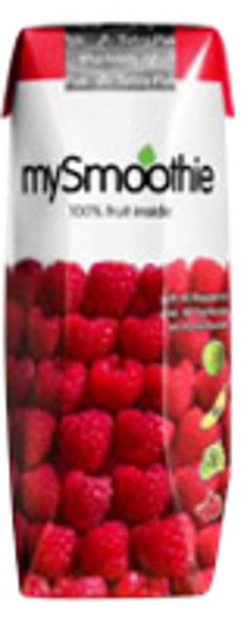 MySmoothie Hindbær smoothie 250 ml