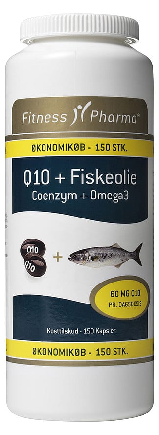 Fitness Pharma Q10 m/fiskeolie