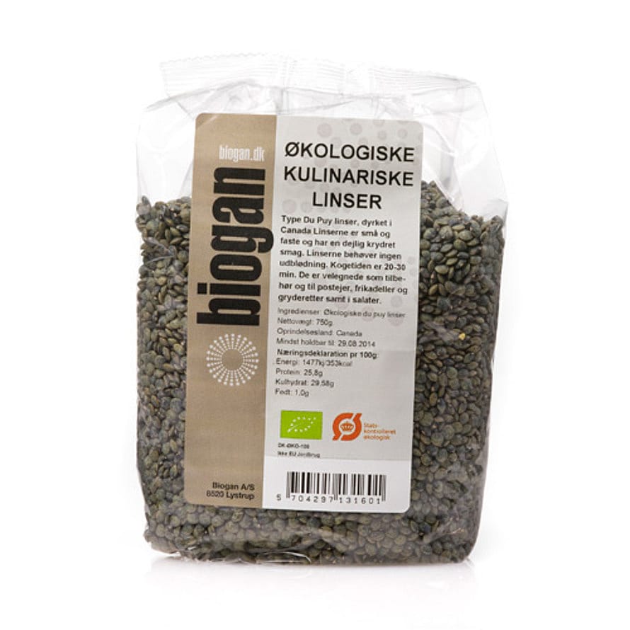 Biogan Kulinariske Linser Ø 750 g